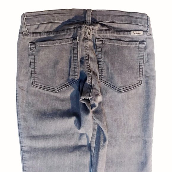 Grey Slim-Fit Straight Leg Jeans - Picture 6 of 6